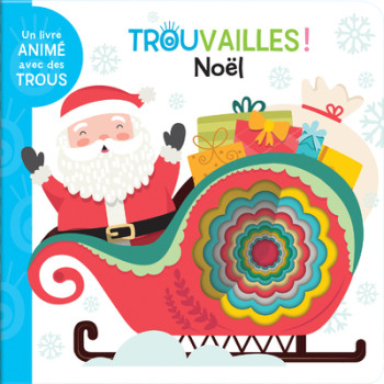 NOËL - LIVRE À TROUS DÈS 18 MOIS - DELPORTE CORINNE - CRACKBOOM