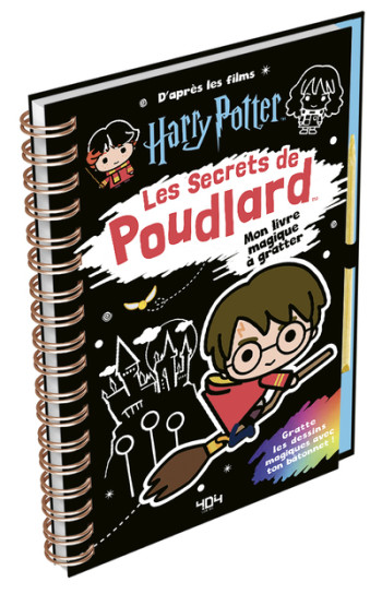 HARRY POTTER - MON LIVRE À GRATTER # LES SECRETS DE POUDLARD (NOUVELLE ÉDITION) - COLLECTIF - 404 EDITIONS