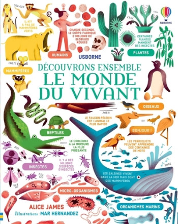 DECOUVRONS ENSEMBLE - LE MONDE DU VIVANT - DICKINS/WARNER/WRAY - USBORNE