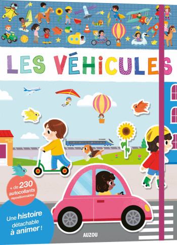 MES TOUT PREMIERS AUTOCOLLANTS - LES VEHICULES - WU YI-HSUAN - AUZOU