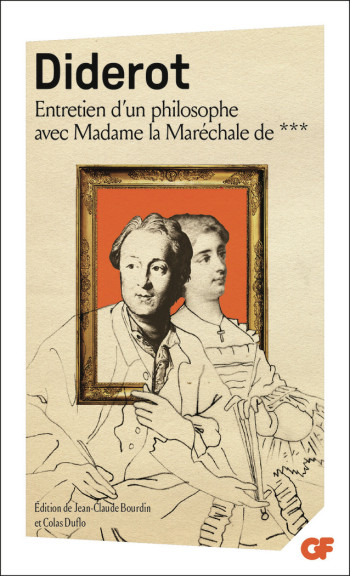 ENTRETIEN D'UN PHILOSOPHE AVEC MADAME LA MARÉCHALE DE *** - DIDEROT DENIS - FLAMMARION