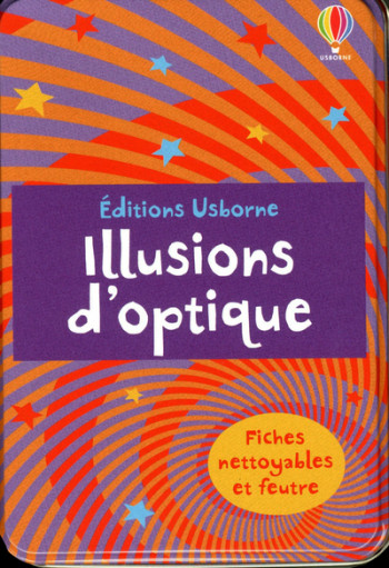 Ma boîte de fiches : Illusions d'optique - Sam Taplin - USBORNE