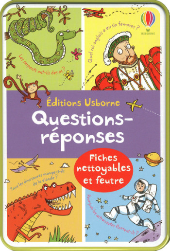 Ma boîte de fiches : Questions-réponses - Simon Tughope - USBORNE