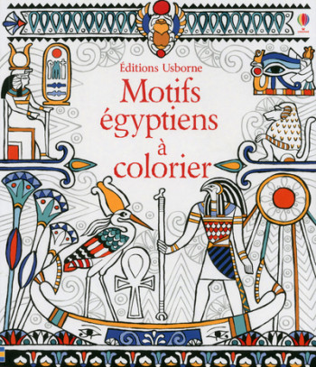 Motifs égyptiens à colorier - Struan Reid - USBORNE