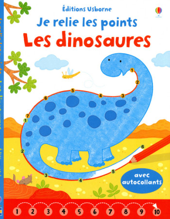 Les dinosaures - Je relie les points - Katrina Fearn - USBORNE