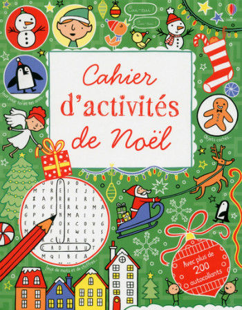 Cahier d'activités de Noël - Rebecca Gilpin - USBORNE