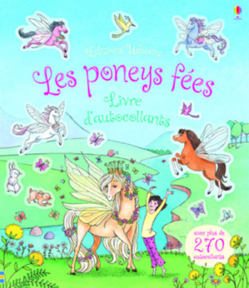 Les poneys fées - Livre d'autocollants - Lesley Sims - USBORNE