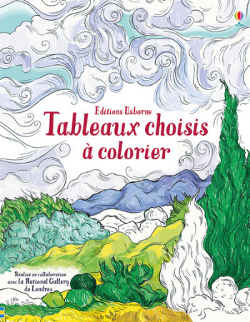 Tableaux choisis à colorier - Susan Meredith - USBORNE