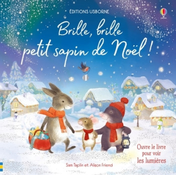 Brille, brille petit sapin de Noël ! - Dès 1 an - Sam Taplin - USBORNE