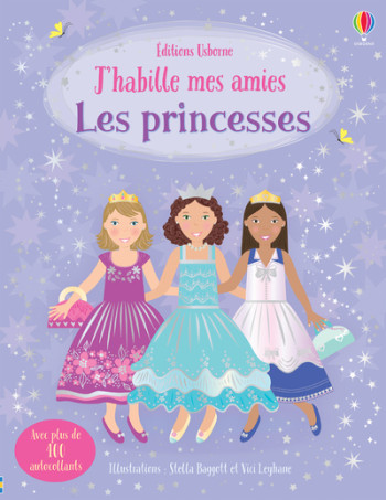 J'habille mes amies - Les princesses - Dès 5 ans - Fiona Watt - USBORNE