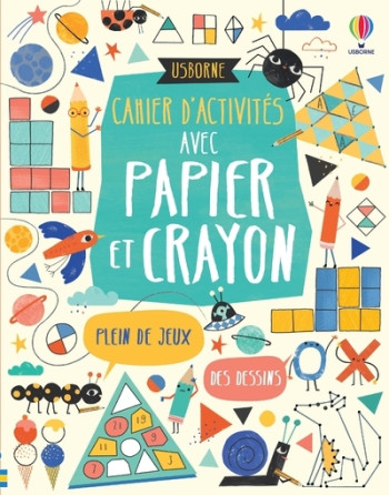 Cahier d'activités avec papier et crayon - James Maclaine - USBORNE