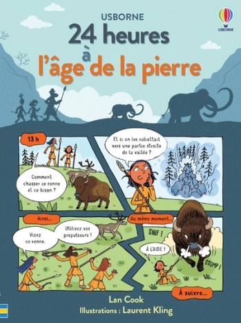 24 heures à l'âge de la pierre - Lan Cook - USBORNE