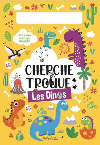 Cherche et trouve Les dinos - Kim Huynh - PETITS GENIES