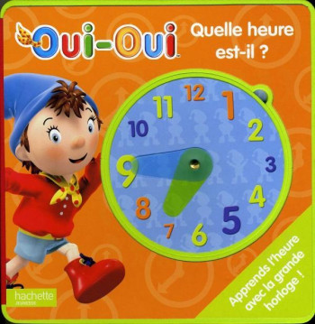 Quelle heure est-il? Livre horloge -   - HACHETTE JEUN.