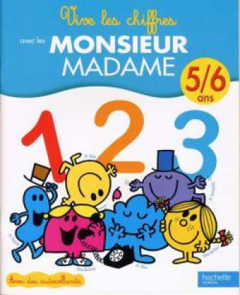 Vive les chiffres - Monsieur Madame -   - HACHETTE JEUN.