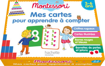 Montessori Mes cartes pour apprendre à compter 3-6 ans -   - HACHETTE EDUC