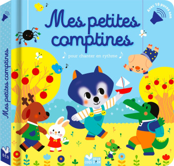 Mes petites comptines - livre avec puces sonores - Kim Sejung - DEUX COQS D OR