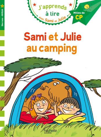 Sami et Julie CP niveau 2 Sami et Julie au camping - Emmanuelle Massonaud - HACHETTE EDUC