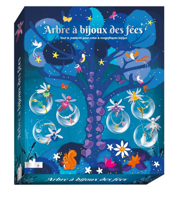 L'arbre à bijoux des fées - coffret avec accessoires - Laetitia Lazerges - DEUX COQS D OR