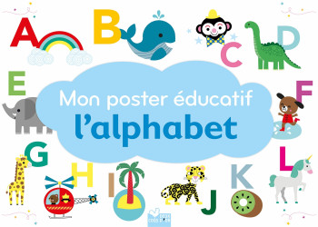 Mon poster éducatif - L'alphabet -  Gwé - DEUX COQS D OR