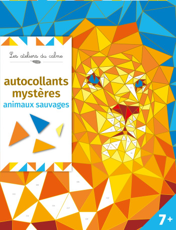 Autocollants mystères animaux sauvages - pochette avec accessoires - Fred Kucia - DEUX COQS D OR Autocollants mystères animaux sauvages - pochette avec accessoires - Fred Kucia - DEUX COQS D OR