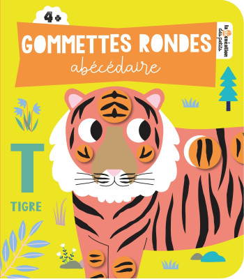 Gommettes rondes Abécédaire - Émilie Lapeyre - DEUX COQS D OR