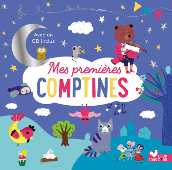 Mes premières comptines - livre avec cd -   - DEUX COQS D OR