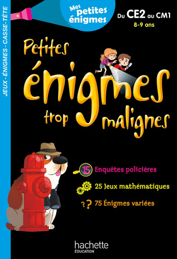 Petites énigmes trop malignes - Du CE2 au CM1 - Cahier de vacances 2021 - Eric Berger - HACHETTE EDUC