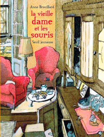 La Vieille dame et les souris - Anne Brouillard - SEUIL JEUNESSE