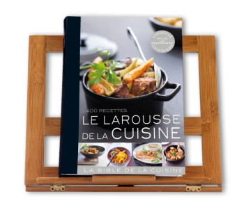 Larousse de la cuisine avec son lutrin - Frederique Longuepee - LAROUSSE