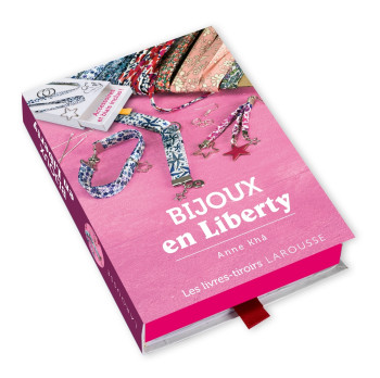 Bijoux en biais Liberty - Anne Khâ - LAROUSSE