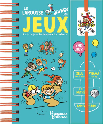 Le Larousse junior des jeux - Charlotte Morin - LAROUSSE