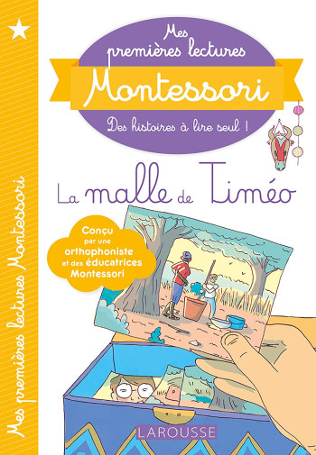 Mes premières lectures Montessori - La malle de Timéo - Anaïs Galon - LAROUSSE