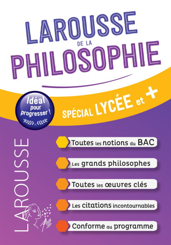 Le Larousse de la philosophie -  Collectif - LAROUSSE