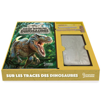 Sur les traces des dinosaures - Thierry Olivaux - LAROUSSE