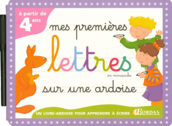 PREMIERES LETTRES ARDOISE -  Collectif - BORDAS