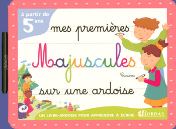 PREMIERES MAJUSC ARDOISE CURSI -  Collectif - BORDAS