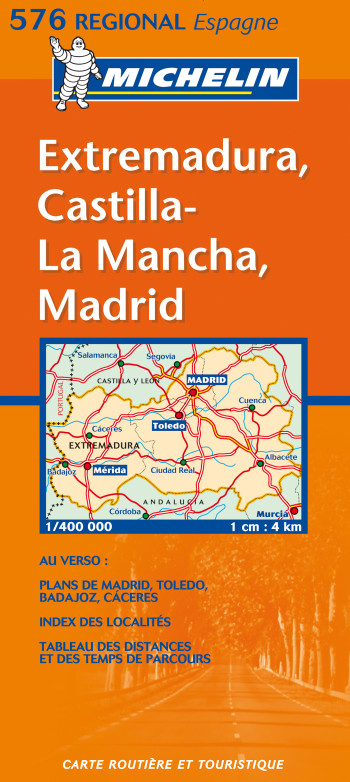 CR 576 EXTREMADURA, CASTILLA-LA MANCHA, MADRID - XXX - MICHELIN