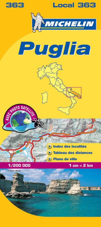 Carte Départementale Puglia - XXX - MICHELIN