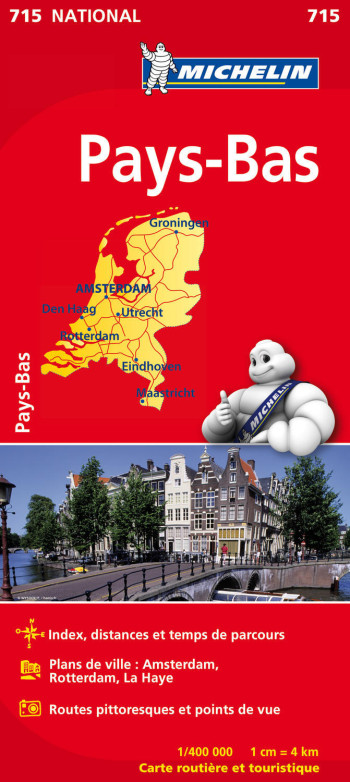 Carte Nationale Pays-Bas - XXX - MICHELIN