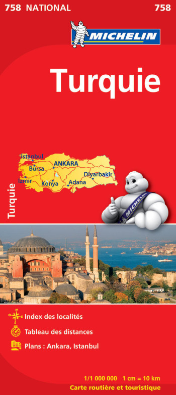 Carte Nationale Turquie - XXX - MICHELIN