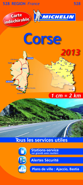 CARTE ROUTIERE 528 CORSE HR 2013 - XXX - MICHELIN