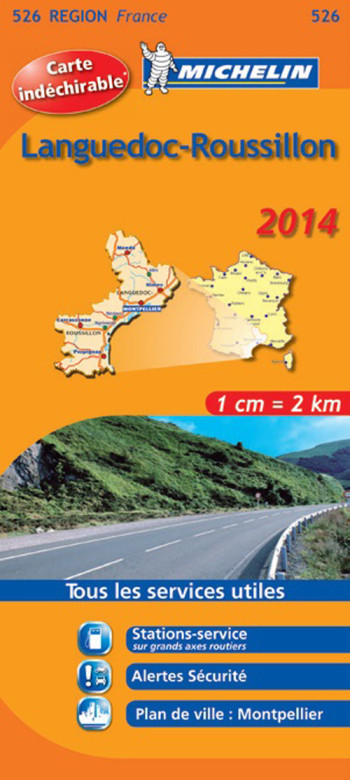 CR 526 LANGUEDOC ROUSSILLON 2014 - XXX - MICHELIN