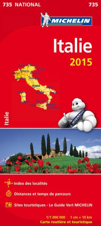 CARTE NATIONALE ITALIE 2015 - XXX - MICHELIN