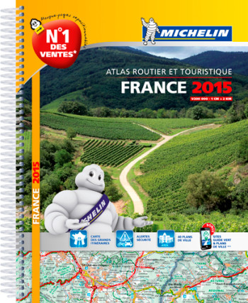 ATLAS ROUTIER FRANCE 2015 (A4-SPIRALE) - XXX - MICHELIN