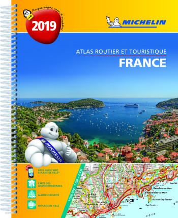 Atlas ATLAS ROUTIER France 2019 (A4-Spirale) - XXX - MICHELIN