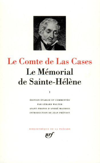 Le Mémorial de Sainte-Hélène -  Las Cases - GALLIMARD