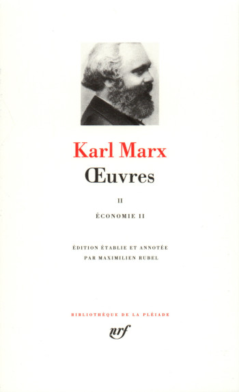 Œuvres - Karl Marx - GALLIMARD