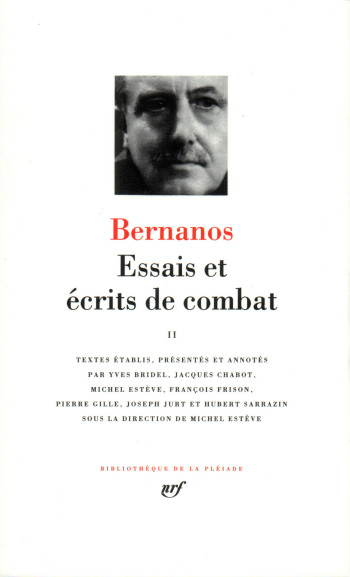 Essais et écrits de combat - Georges Bernanos - GALLIMARD