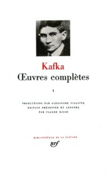 OEUVRES COMPLETES - Franz KAFKA - GALLIMARD